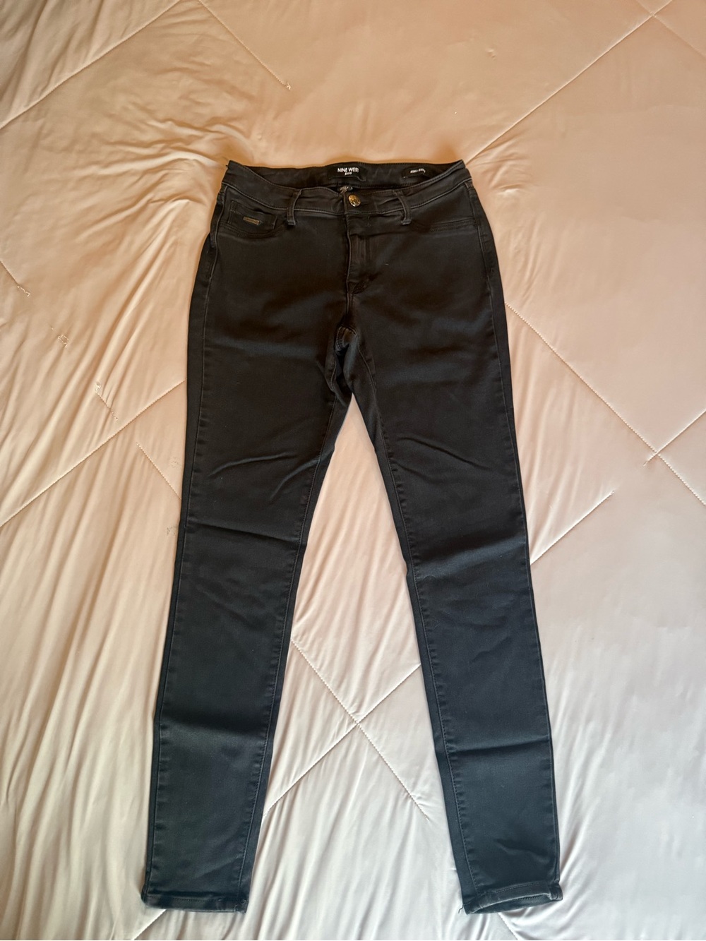 Nine West Jessica Jegging Black Skinny Jeans Stretchy Casual